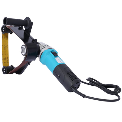 Stainless steel Tube Belt Sander Polisher,pipe sander,belt grinder,110V 1300W with Alumina Oxide Sanding Grinding and Polishing image 7