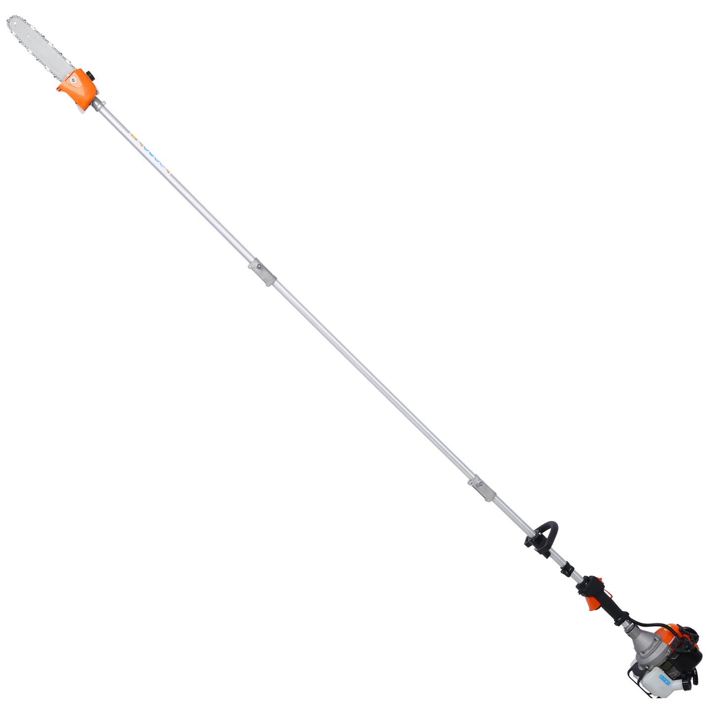 10 in 1 Multi-Functional Trimming Tool, 52CC 2-Cycle Garden Tool System with Gas Pole Saw, Hedge Trimmer, Grass Trimmer, and Brush Cutter EPA Compliant image 9