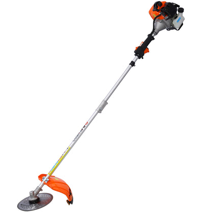 10 in 1 Multi-Functional Trimming Tool, 52CC 2-Cycle Garden Tool System with Gas Pole Saw, Hedge Trimmer, Grass Trimmer, and Brush Cutter EPA Compliant image 6