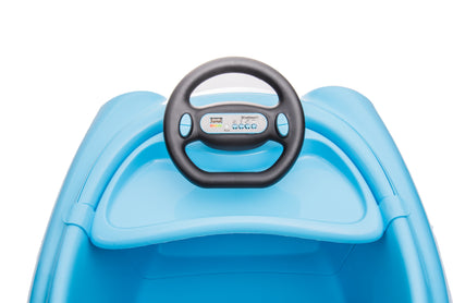 Bumper Car for Kids, 12v Dual Drive 1-6 Years Old Children's Electric Car with Pushrod Dinner Plate USB BT Music Rocking Horse Mode Anti-Collision Bumper Ride on Car image 7