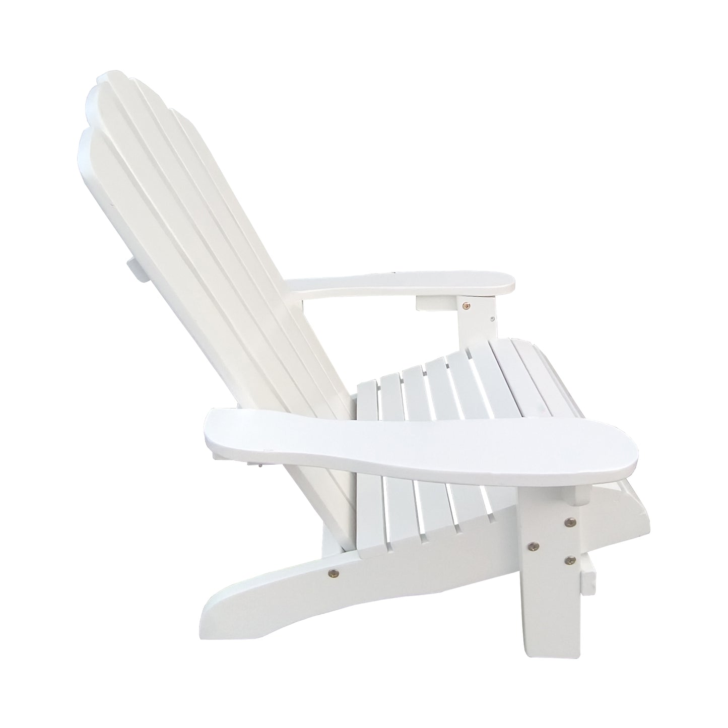 Outdoor or indoor Wood children Adirondack chair,white image 4
