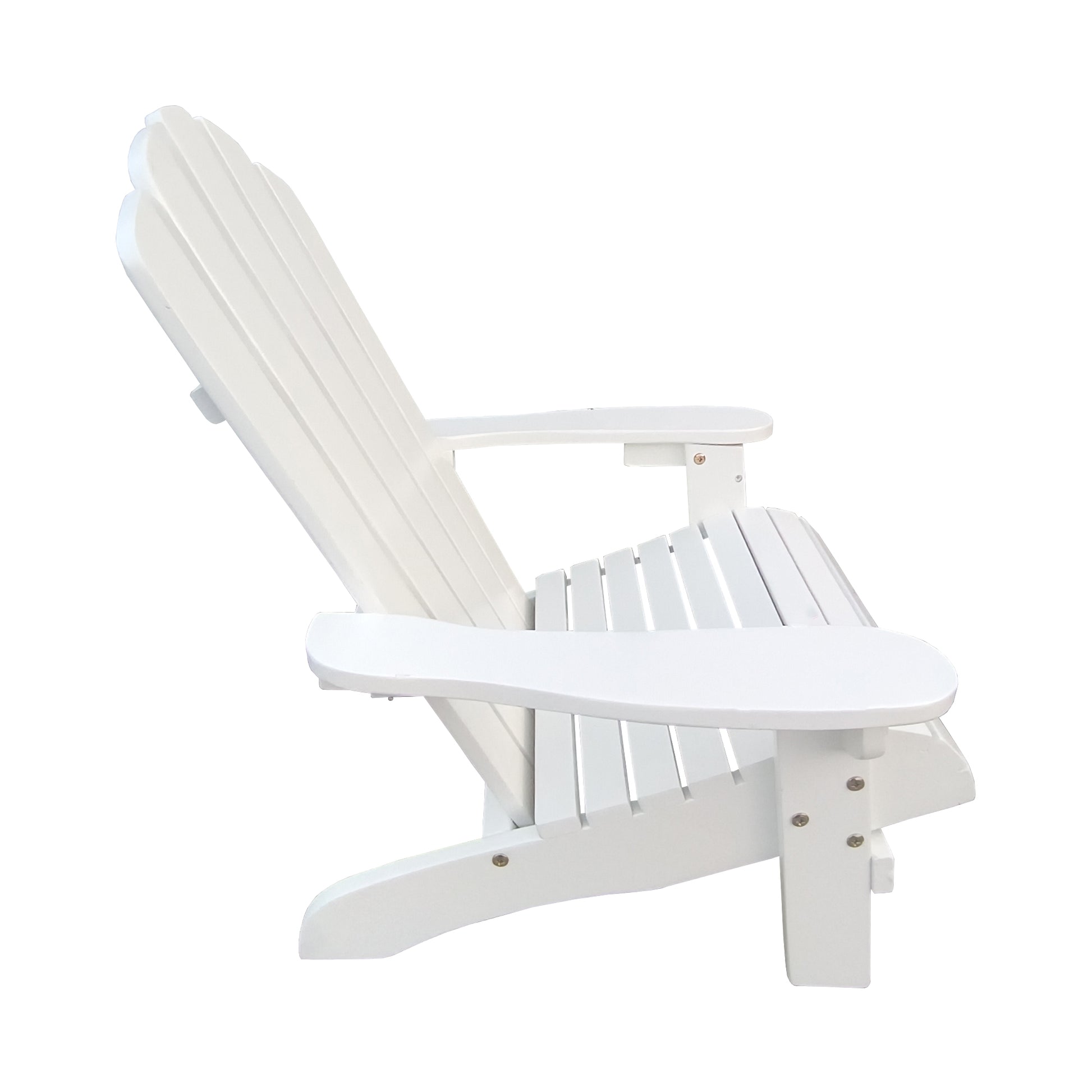 Outdoor or indoor Wood children Adirondack chair,white image 4
