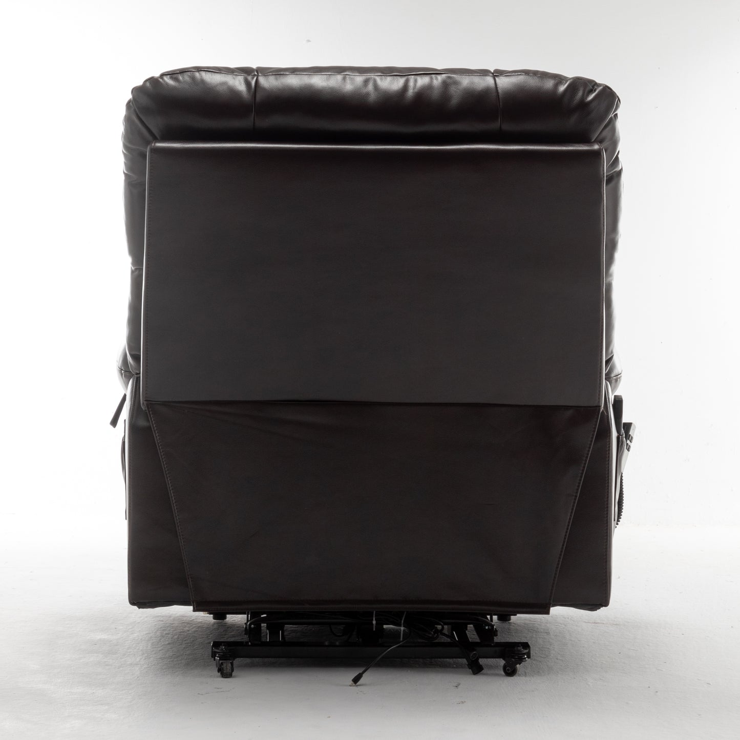 Lift Chair for Big and Tall Person with Inconvenient Legs: High Density Foam Lift Sofa with Heat and Massage, 2 Pockets, 2 Cup Holder, 2 Remote, OKIN Motor image 6