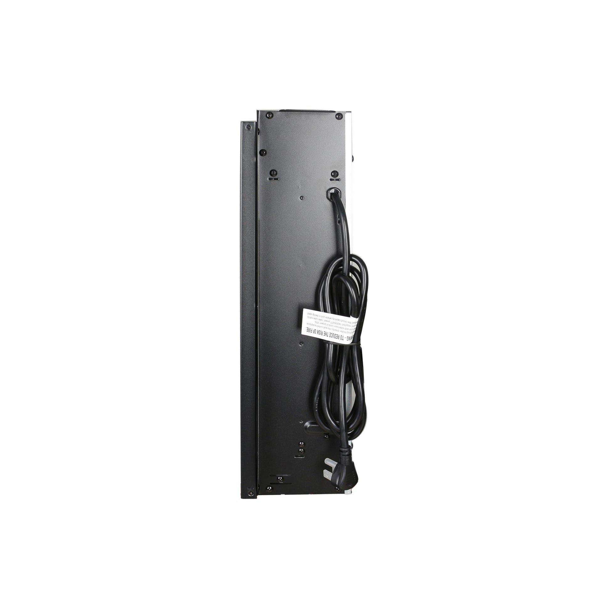 18 inch electric fireplace insert, ultra thin heater with log set & realistic flame, overheating protection image 7