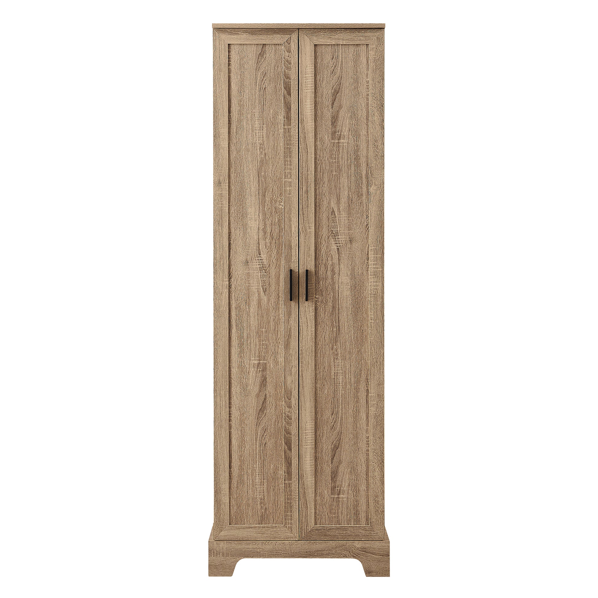Storage Cabinet with Two Doors for Bathroom, Office, Adjustable Shelf, MDF Board, Brown (Old Sku:N725P181207D/WF302824AAD) image 12