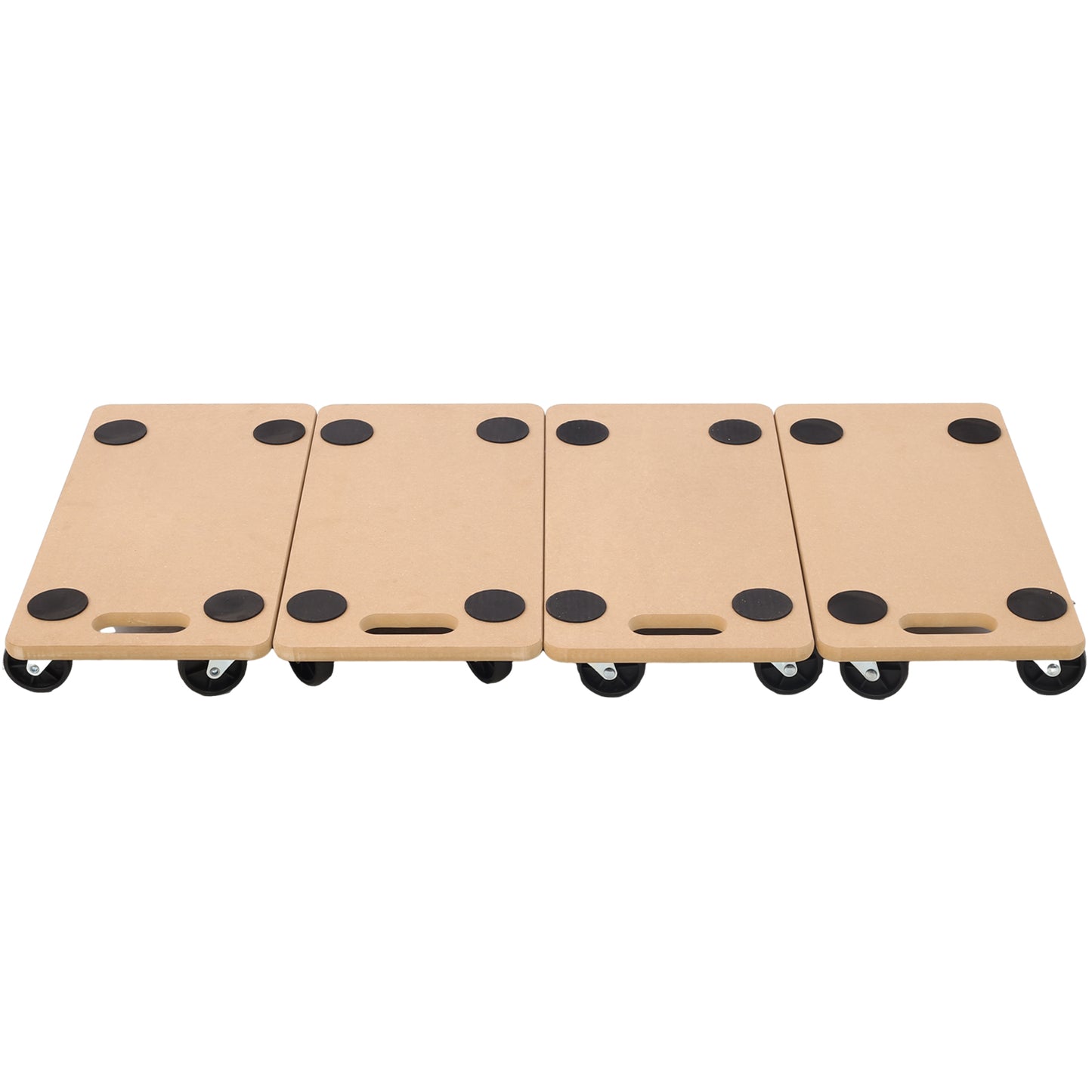 Furniture Moving Dolly, Heavy Duty Wood Rolling Mover with Wheels for Piano Couch Fridge Heavy Items, Securely Holds 500 Lbs (4pcs 22.8" x11.2" Platform) image 2