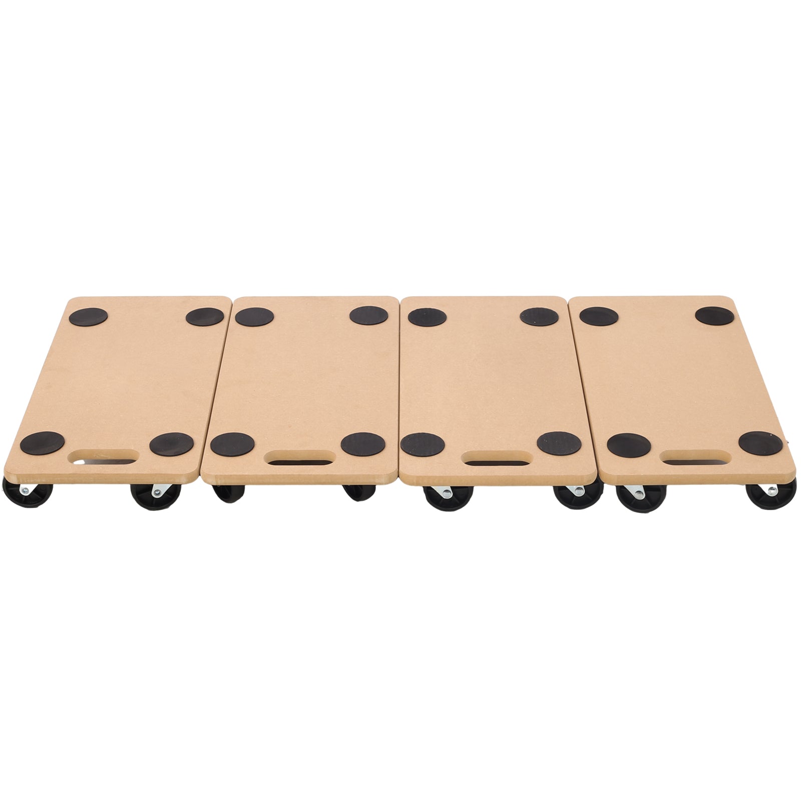 Furniture Moving Dolly, Heavy Duty Wood Rolling Mover with Wheels for Piano Couch Fridge Heavy Items, Securely Holds 500 Lbs (4pcs 22.8" x11.2" Platform) image 2