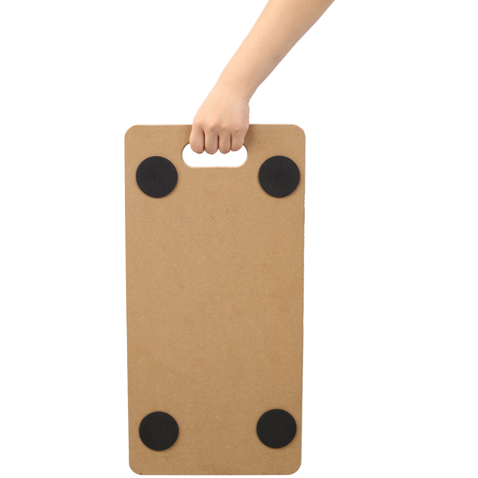 Furniture Moving Dolly, Heavy Duty Wood Rolling Mover with Wheels for Piano Couch Fridge Heavy Items, Securely Holds 500 Lbs (4pcs 22.8" x11.2" Platform) image 3
