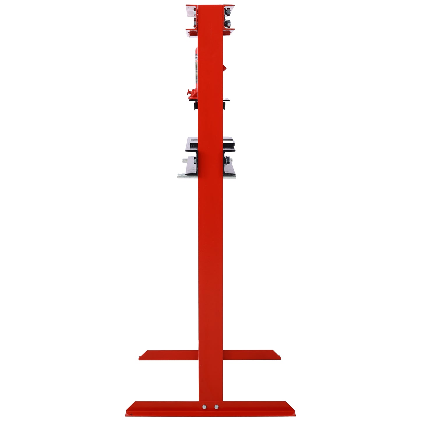 Hydraulic Shop Press,12-Ton Capacity, Floor Mount,with Press Plates, H-Frame Garage Floor Press, Adjustable Working Table Height,red image 12