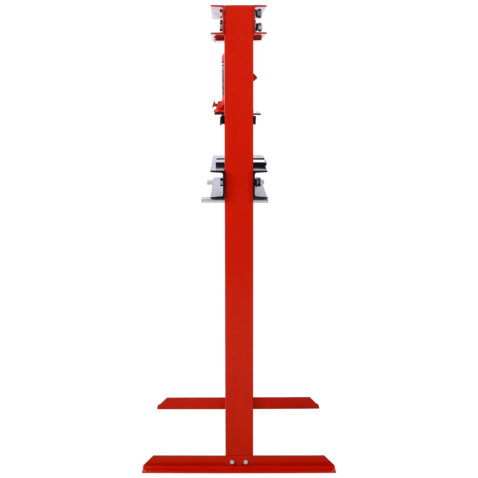 Hydraulic Shop Press,12-Ton Capacity, Floor Mount,with Press Plates, H-Frame Garage Floor Press, Adjustable Working Table Height,red image 12