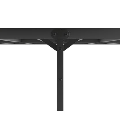 Metal Platform Bed frame with Headboard, Sturdy Metal Frame, No Box Spring Needed(Full) image 6