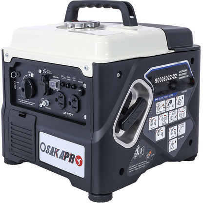 Portable Inverter Generator,1200W ultra-quiet gas engine, EPA Compliant, Eco-Mode Feature, Ultra Lightweight for Backup Home Use & Camping image 1