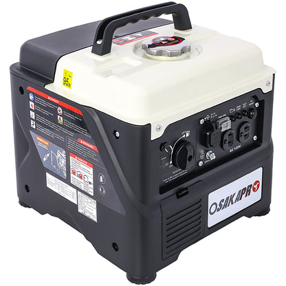 Portable Inverter Generator,1200W ultra-quiet gas engine, EPA Compliant, Eco-Mode Feature, Ultra Lightweight for Backup Home Use & Camping image 7