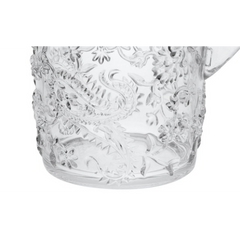 2.5 Quarts Water Pitcher with Lid, Paisley Unbreakable Plastic Pitcher, Drink Pitcher, Juice Pitcher with Spout BPA Free
