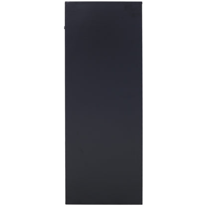 Large Steel Freestanding Floor Parcel Package Drop with Locking Letterbox Drop Mail Box with Multi Compartments, Black image 11