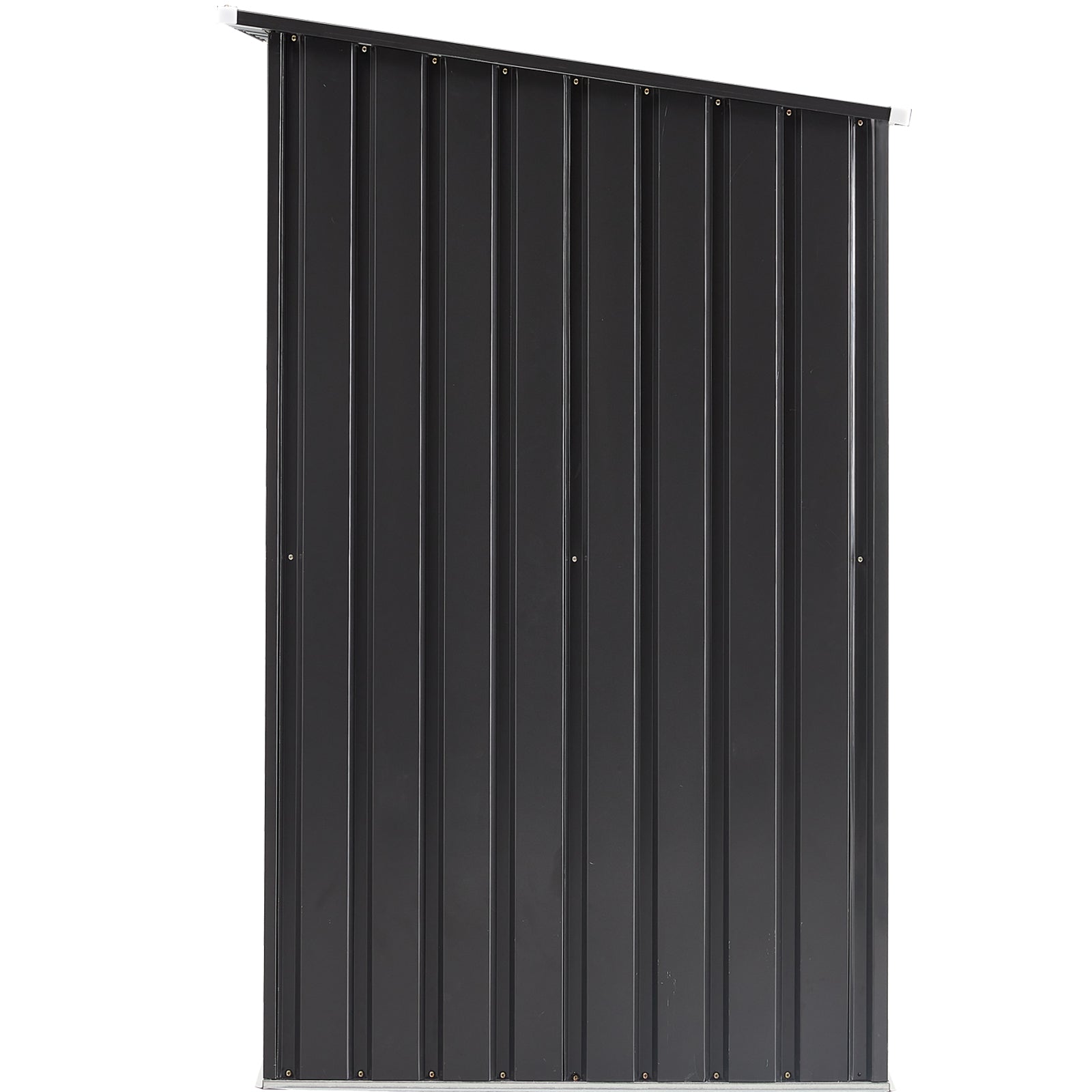 Outdoor Storage Shed, 3 x 3 FT Metal Steel Garden Shed with Single Lockable Door, Small Shed Outdoor Steel Utility Tool Shed for Backyard Patio Garden Lawn image 9