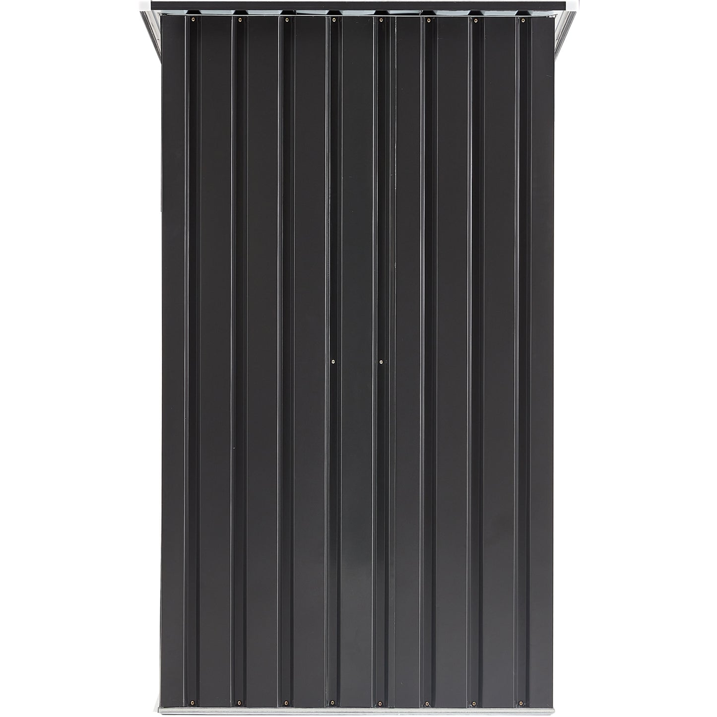 Outdoor Storage Shed, 3 x 3 FT Metal Steel Garden Shed with Single Lockable Door, Small Shed Outdoor Steel Utility Tool Shed for Backyard Patio Garden Lawn image 5