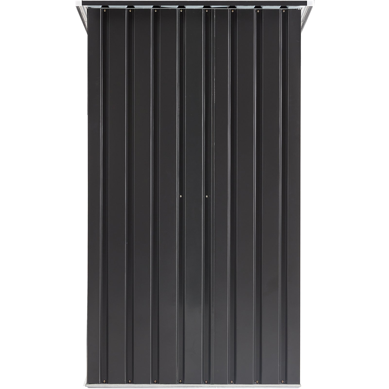 Outdoor Storage Shed, 3 x 3 FT Metal Steel Garden Shed with Single Lockable Door, Small Shed Outdoor Steel Utility Tool Shed for Backyard Patio Garden Lawn image 5