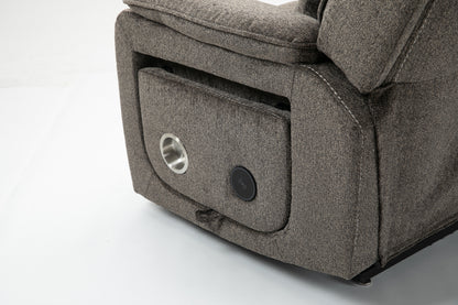 Lounge chair lift chair relax sofa chair sitting room furniture sitting room power supply elderly electric lounge chair (180 degree lying flat) image 11