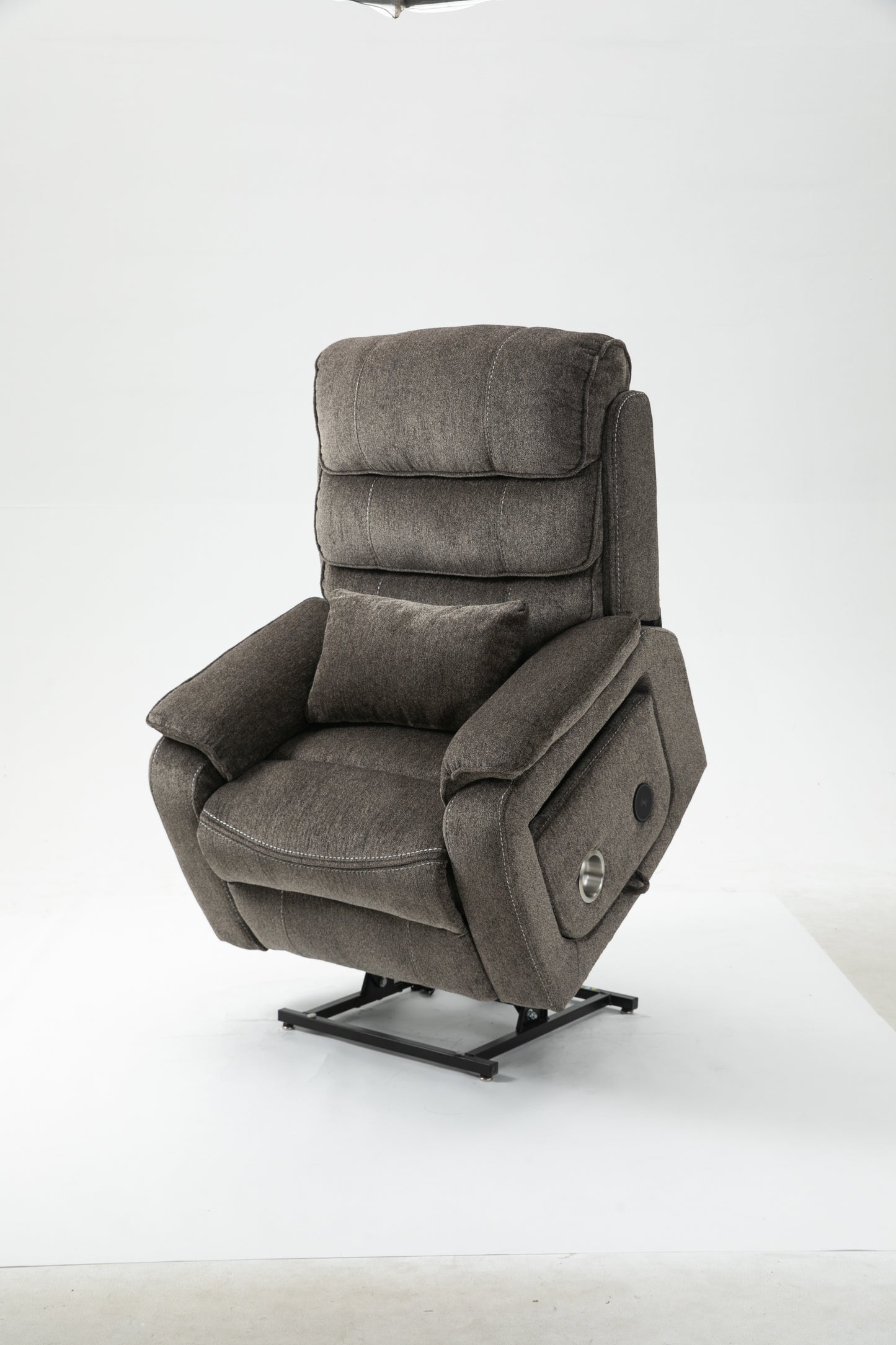 Lounge chair lift chair relax sofa chair sitting room furniture sitting room power supply elderly electric lounge chair (180 degree lying flat) image 2