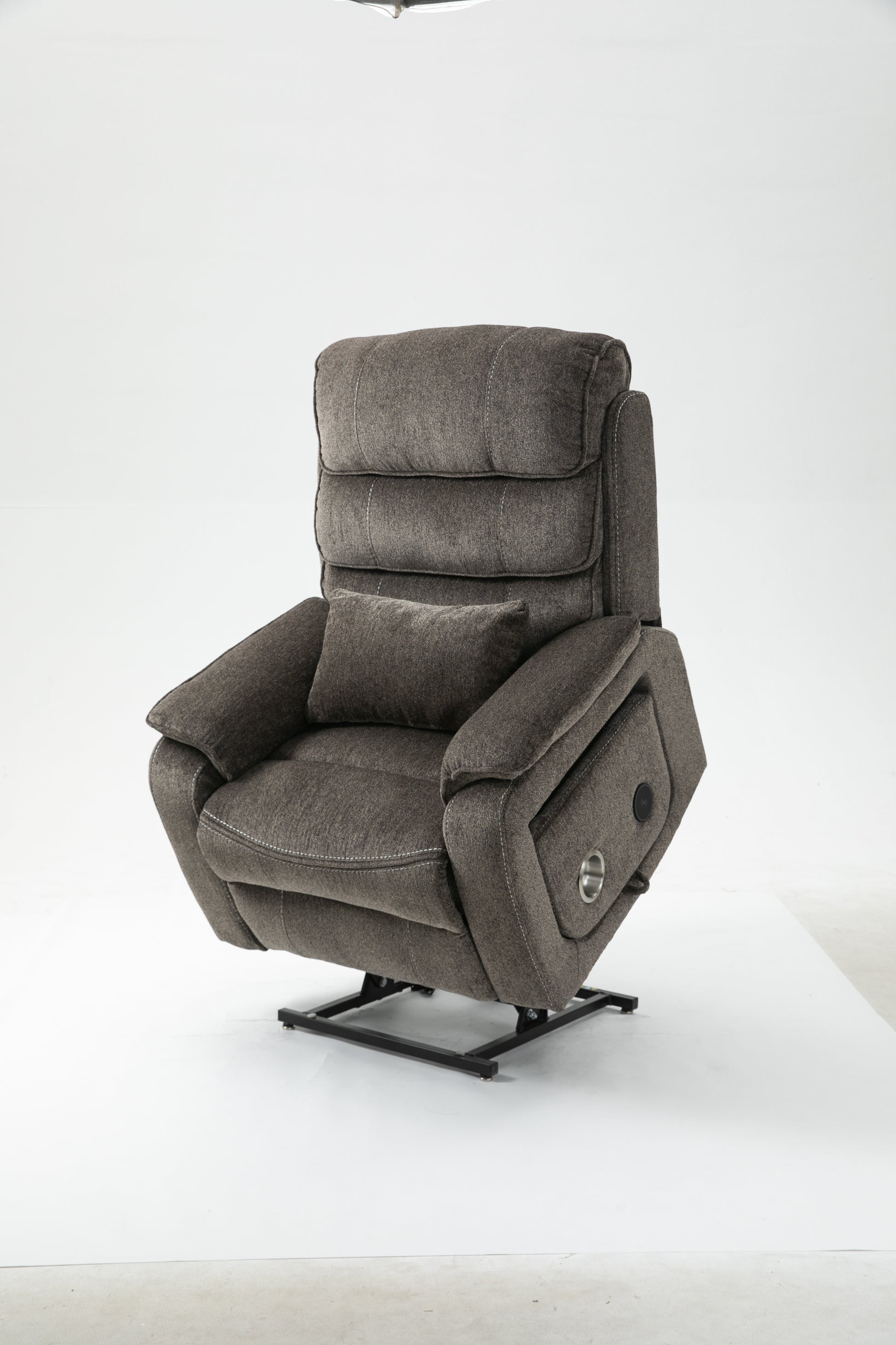 Lounge chair lift chair relax sofa chair sitting room furniture sitting room power supply elderly electric lounge chair (180 degree lying flat) image 2
