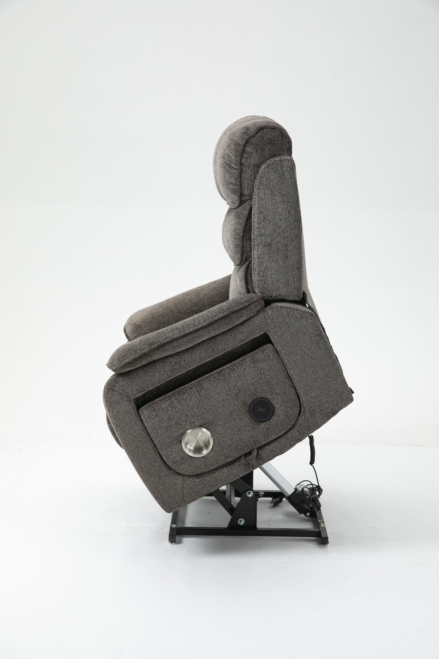 Lounge chair lift chair relax sofa chair sitting room furniture sitting room power supply elderly electric lounge chair (180 degree lying flat) image 3