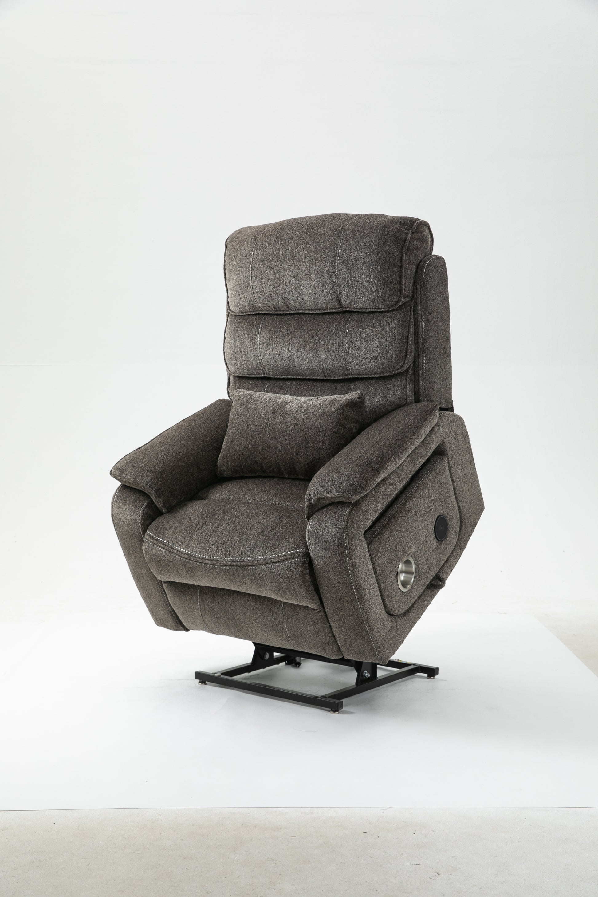 Lounge chair lift chair relax sofa chair sitting room furniture sitting room power supply elderly electric lounge chair (180 degree lying flat) image 1