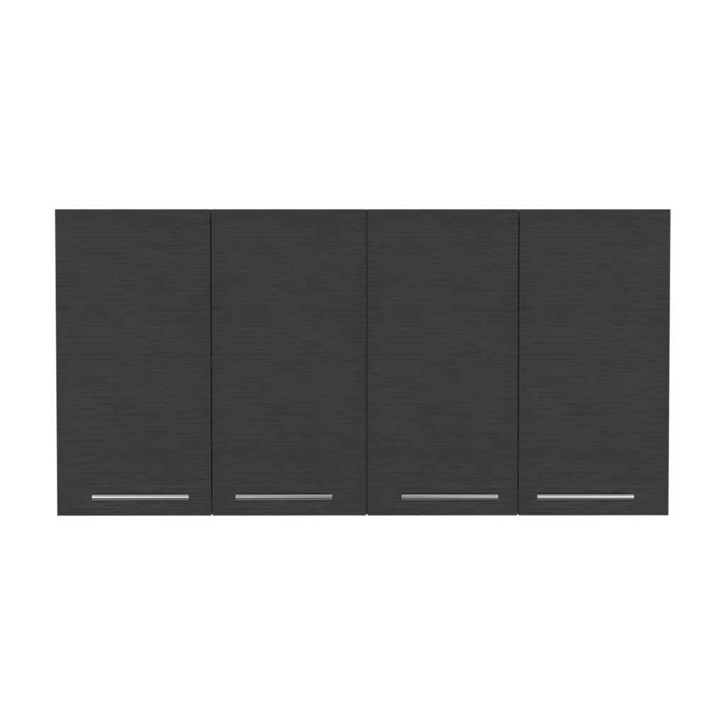 Kitchen Cabinet Durham, Four Doors, Black Wengue Finish image 7