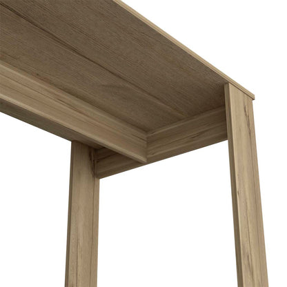 Computer Desk Albion with Ample Worksurface and Legs, Light Oak Finish image 4