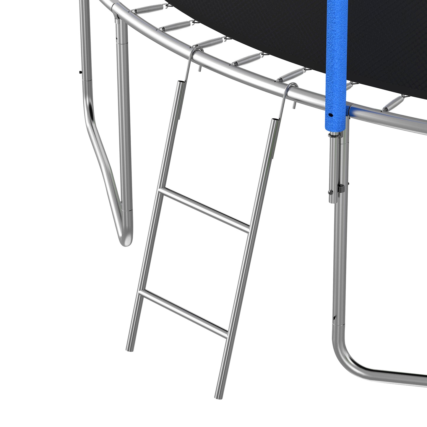 12FT Trampoline with Slide and Swings, ASTM Approved Large Recreational Trampoline with Basketball Hoop and Ladder,Outdoor Backyard Trampoline with Net, Capacity for Kids and Adults image 3