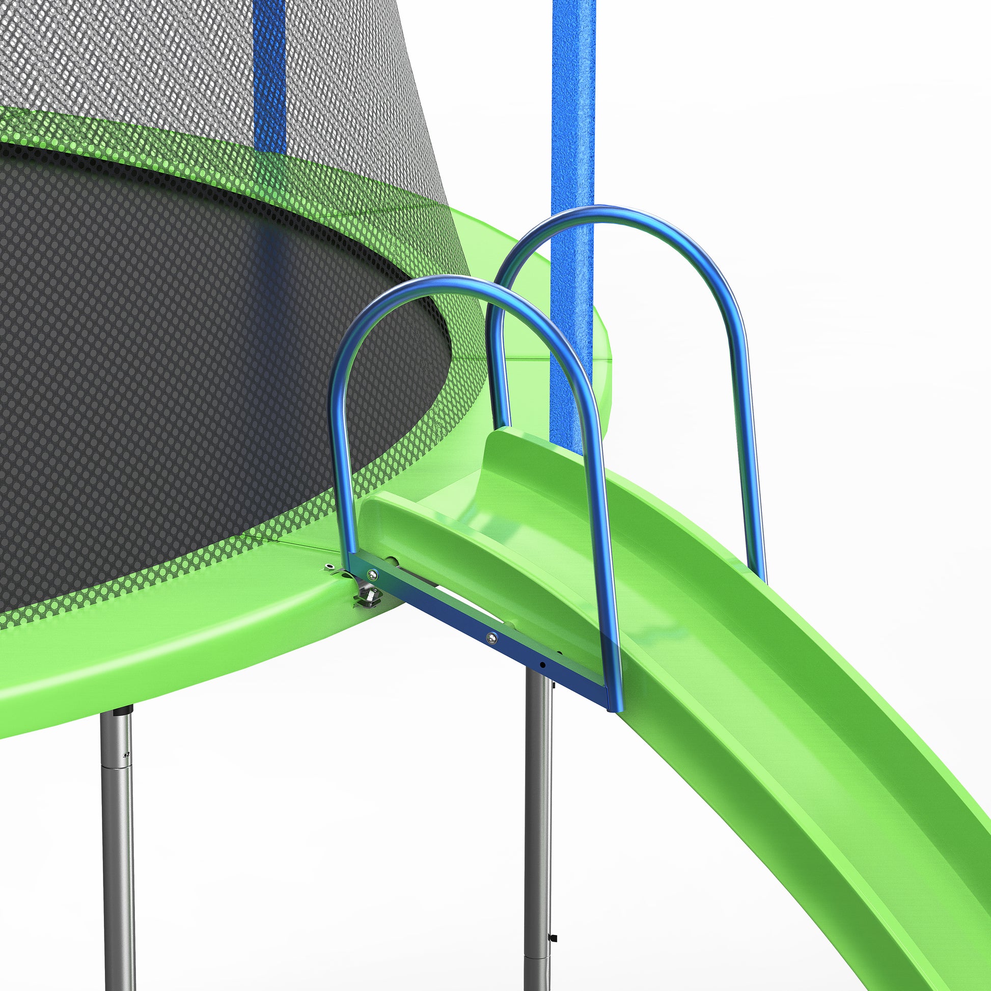 12FT Trampoline with Slide and Swings, ASTM Approved Large Recreational Trampoline with Basketball Hoop and Ladder,Outdoor Backyard Trampoline with Net, Capacity for Kids and Adults image 5