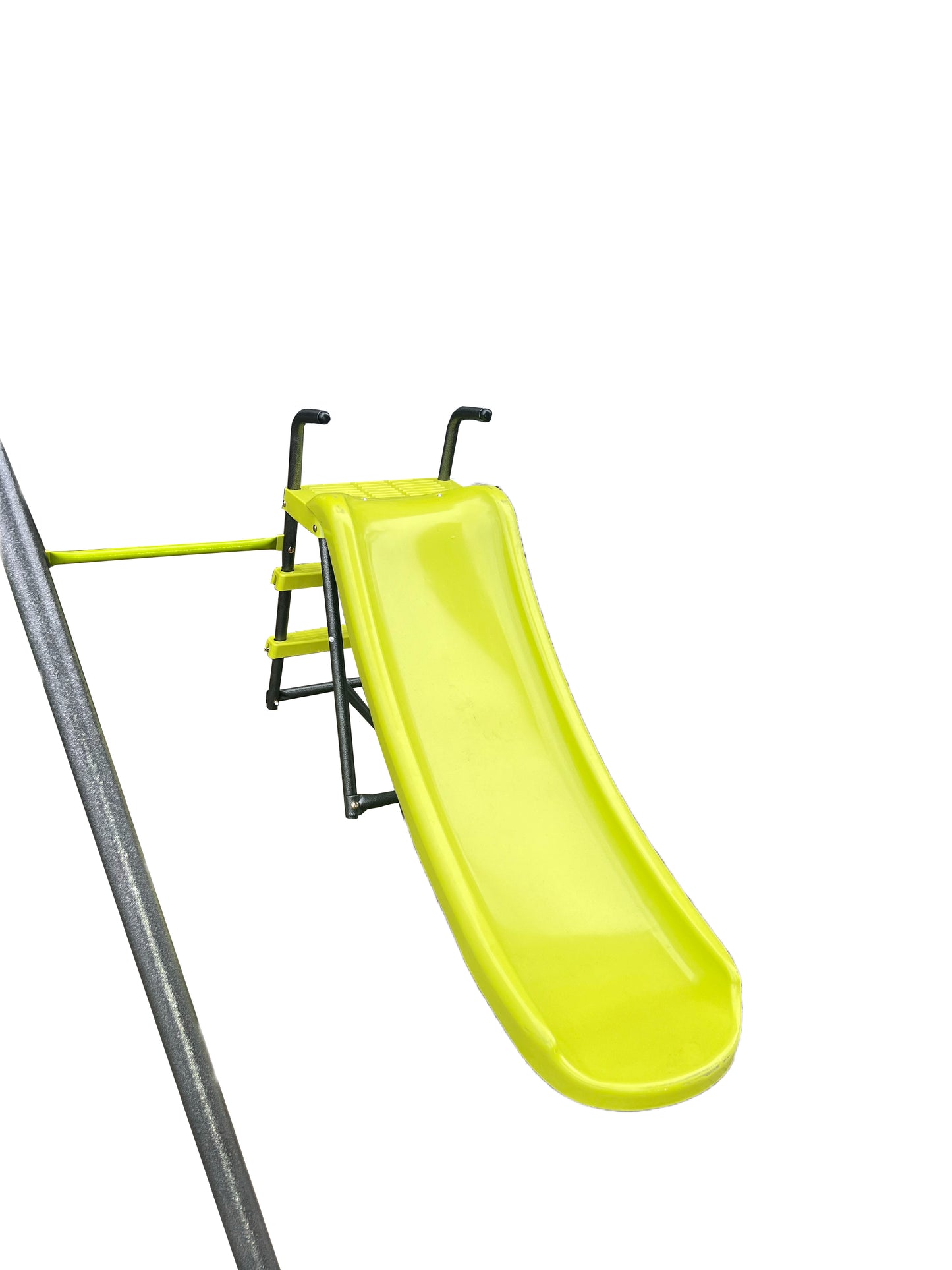 XNS052 green and blue interesting six function swingset with net swing metal plastic safe swing set 440lbs for outdoor playground for age 3+ with 31.5in net swing image 6