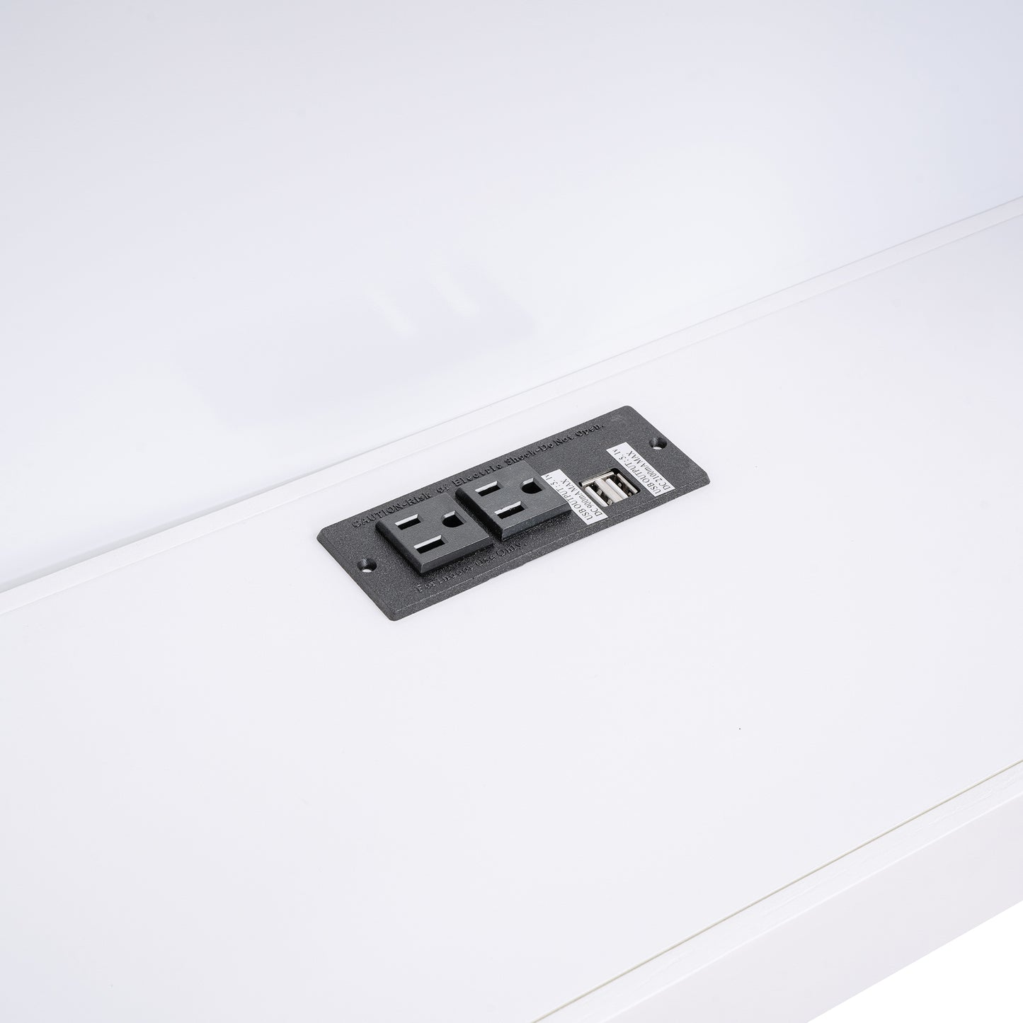 Twin Size Daybed with Trundle, Storage Cabinets and USB Ports, White image 7