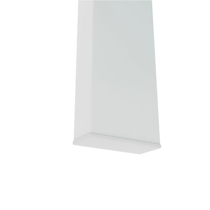 Rectangle Glass Coffee Table, Clear Coffee Table, Modern Side Center Tables for Living Room, Living Room Furniture (Old Sku:W24136821) image 11