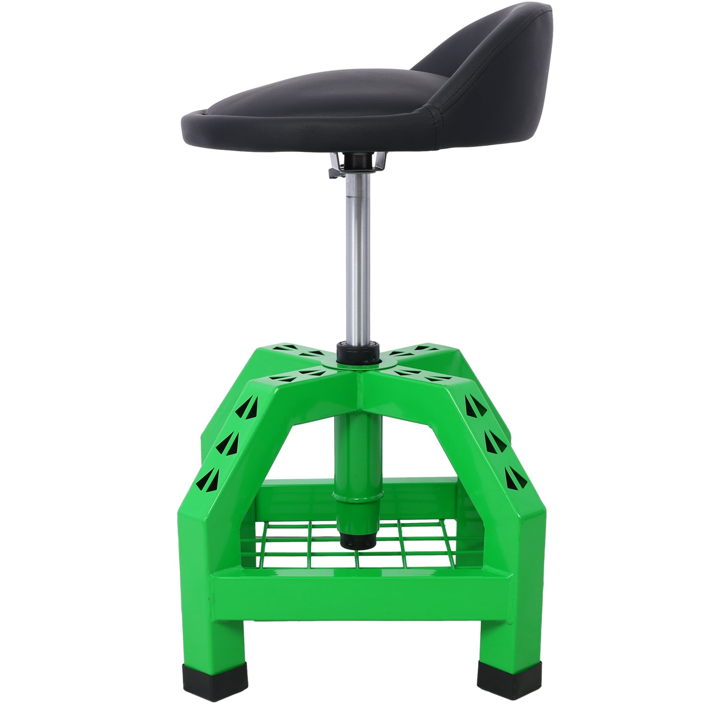 Pneumatic 360 Degree Swivel Stool, Mechanics Rolling Creeper Seat, Heavy Duty Rolling Mechanics Stool, Shop Stool with Casters green image 6