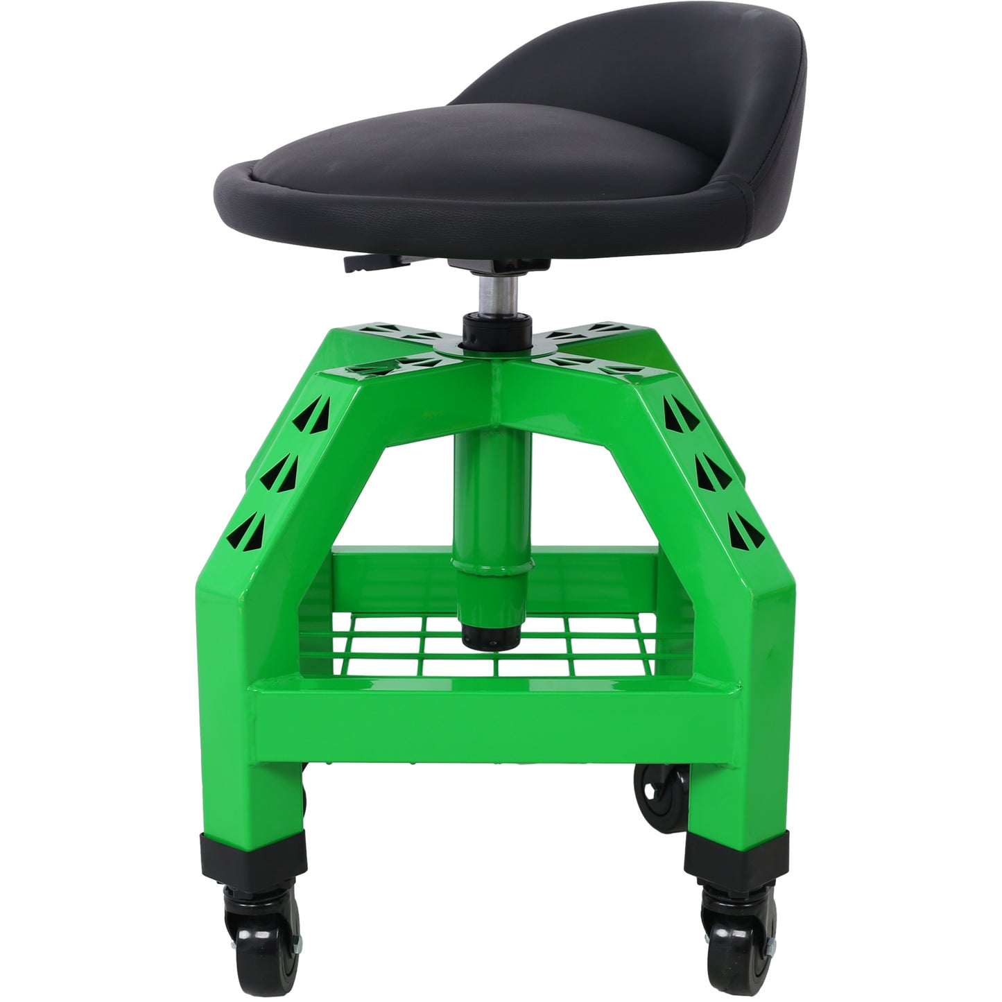 Pneumatic 360 Degree Swivel Stool, Mechanics Rolling Creeper Seat, Heavy Duty Rolling Mechanics Stool, Shop Stool with Casters green image 5