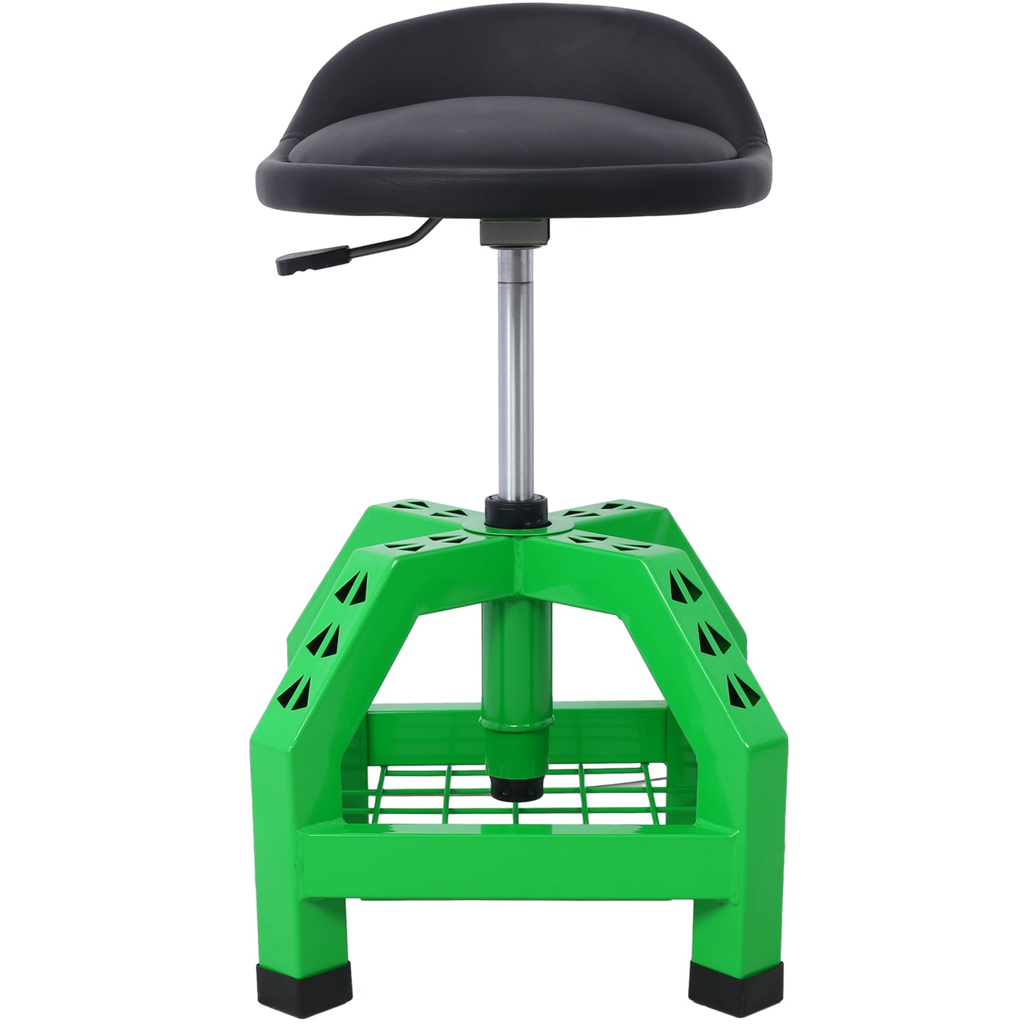 Pneumatic 360 Degree Swivel Stool, Mechanics Rolling Creeper Seat, Heavy Duty Rolling Mechanics Stool, Shop Stool with Casters green image 1