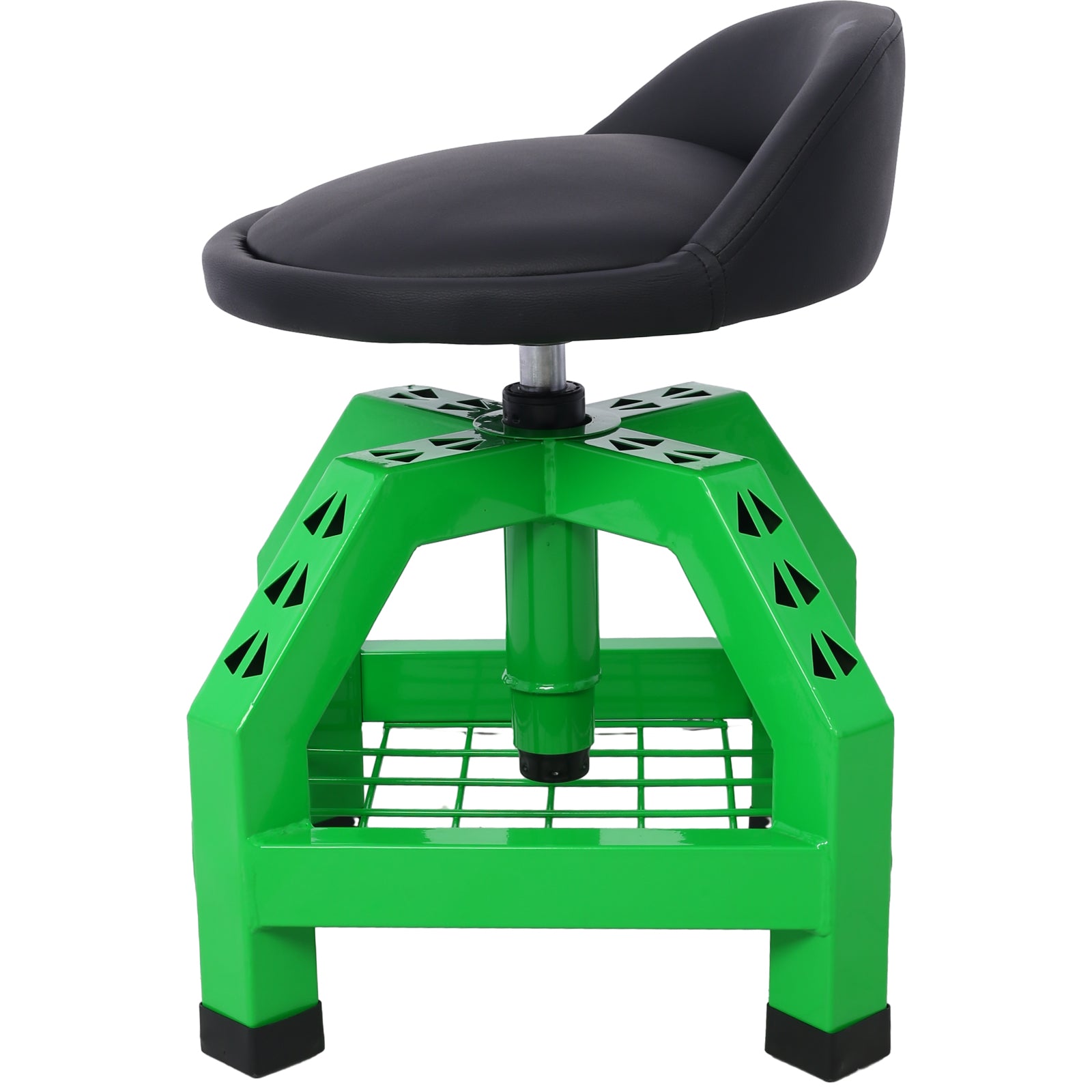 Pneumatic 360 Degree Swivel Stool, Mechanics Rolling Creeper Seat, Heavy Duty Rolling Mechanics Stool, Shop Stool with Casters green image 3