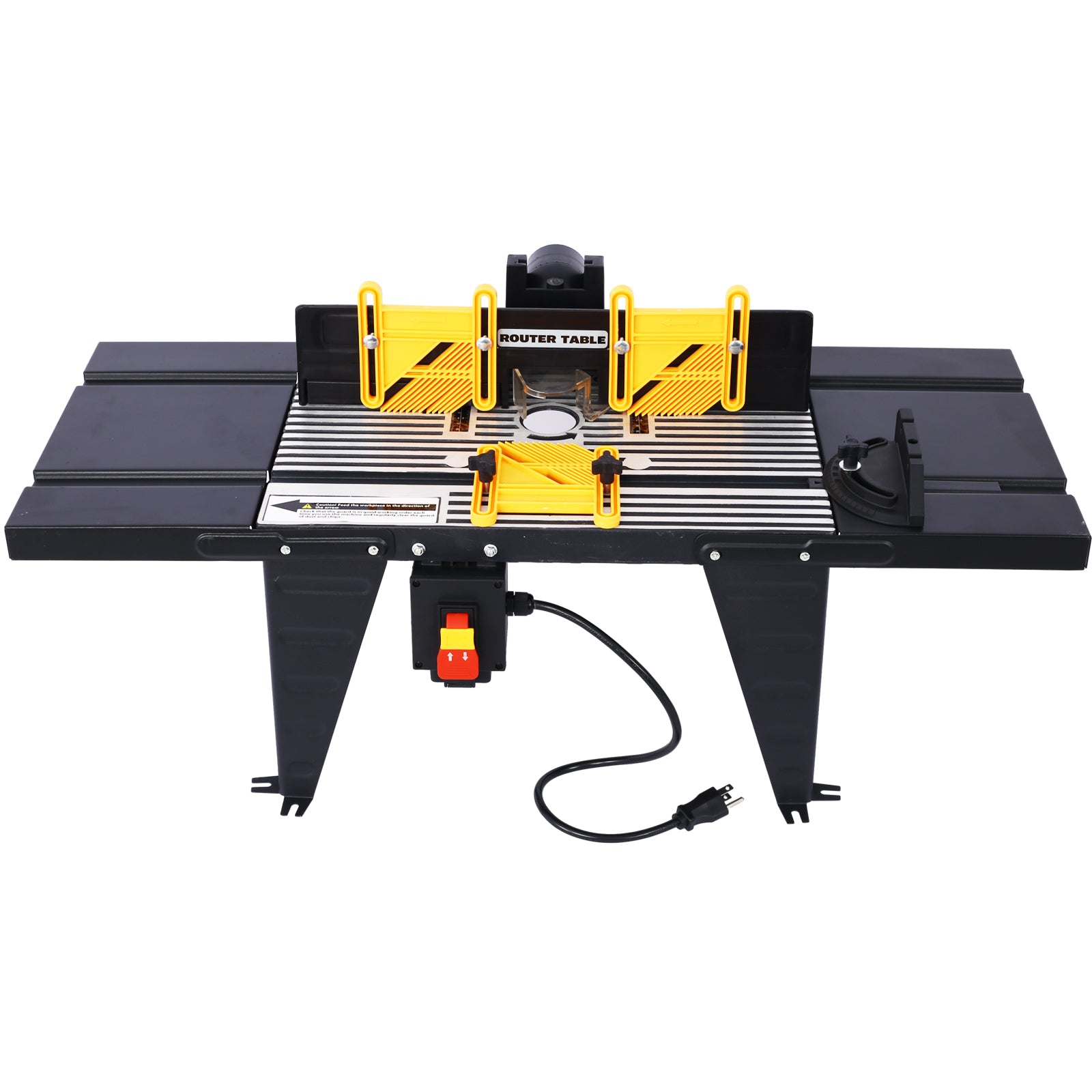 Electric Benchtop Router Table Wood Working Tool,black image 1