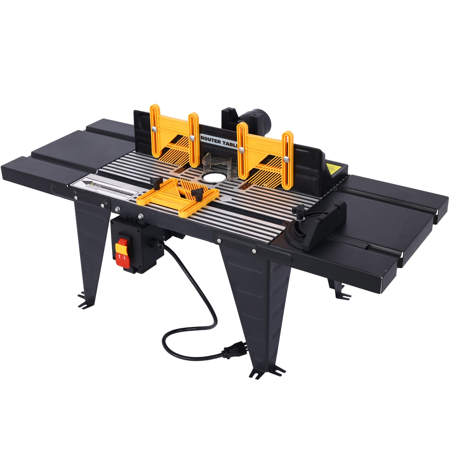 Electric Benchtop Router Table Wood Working Tool,black image 2