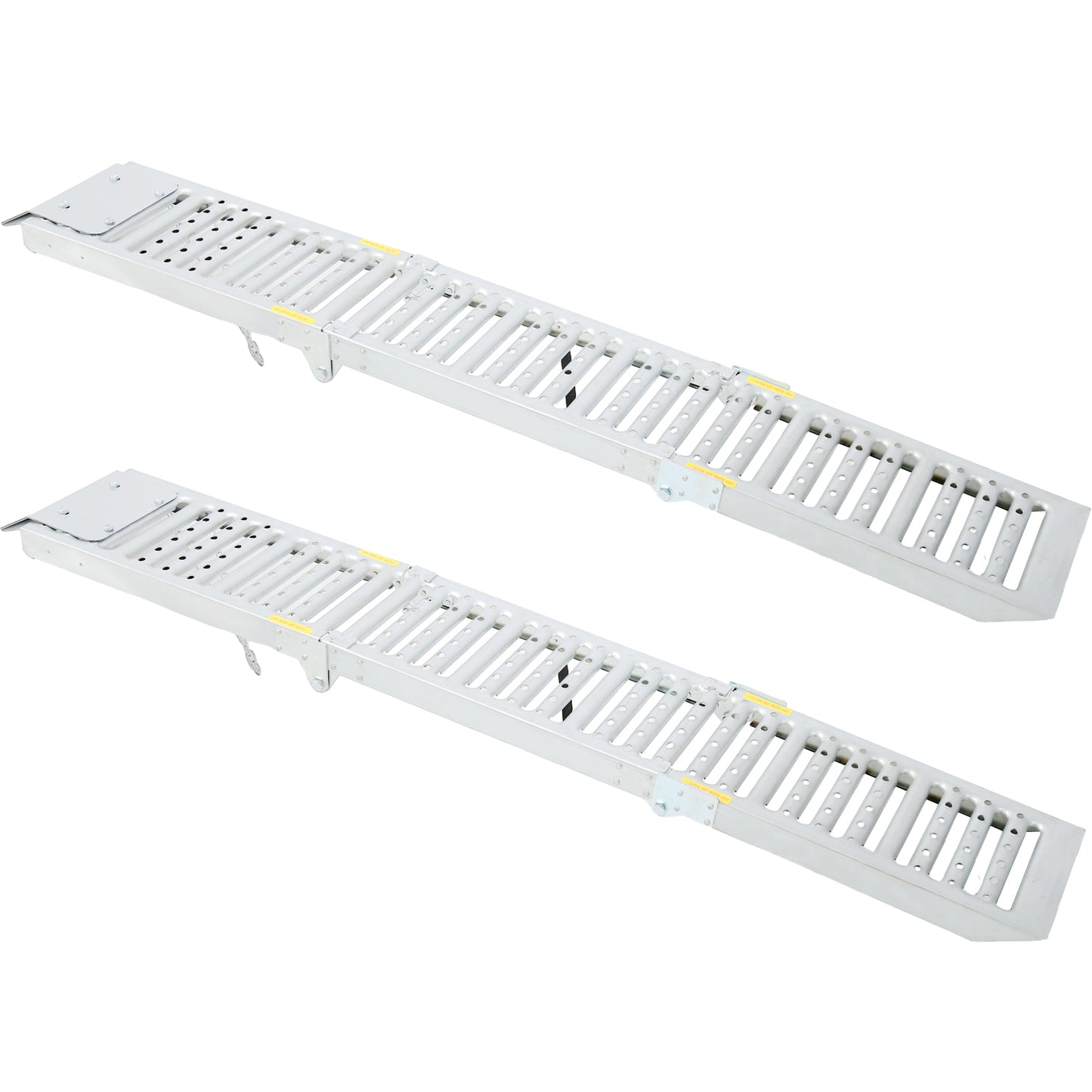 2 Sets Foldable Ferruginous Car Ramp, Portable Easy Fold Lightweight Ramp for Car Truck SUV Motorcycle ATV Bearing Capacity of Expand 1000lbs image 5