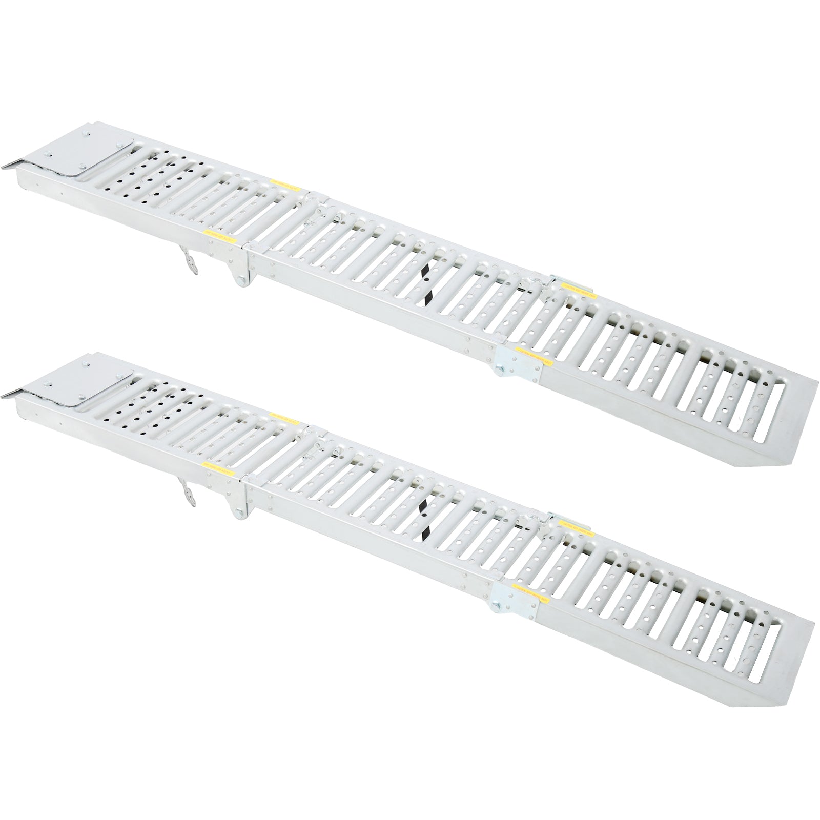 2 Sets Foldable Ferruginous Car Ramp, Portable Easy Fold Lightweight Ramp for Car Truck SUV Motorcycle ATV Bearing Capacity of Expand 1000lbs image 5