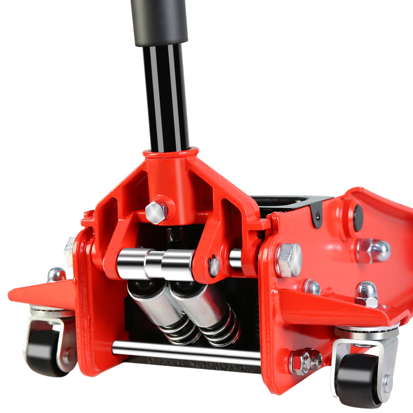 Floor Jack, 4 Ton Low Profile Floor Jack, Heavy-Duty Steel Racing Floor Jack with dual Piston Quick Lift Pump, Floor Jack Lifting Range 4"-21" image 8