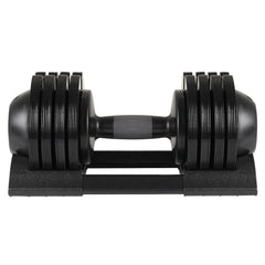 52LBS  Adjustable dumbbell steel and plastic