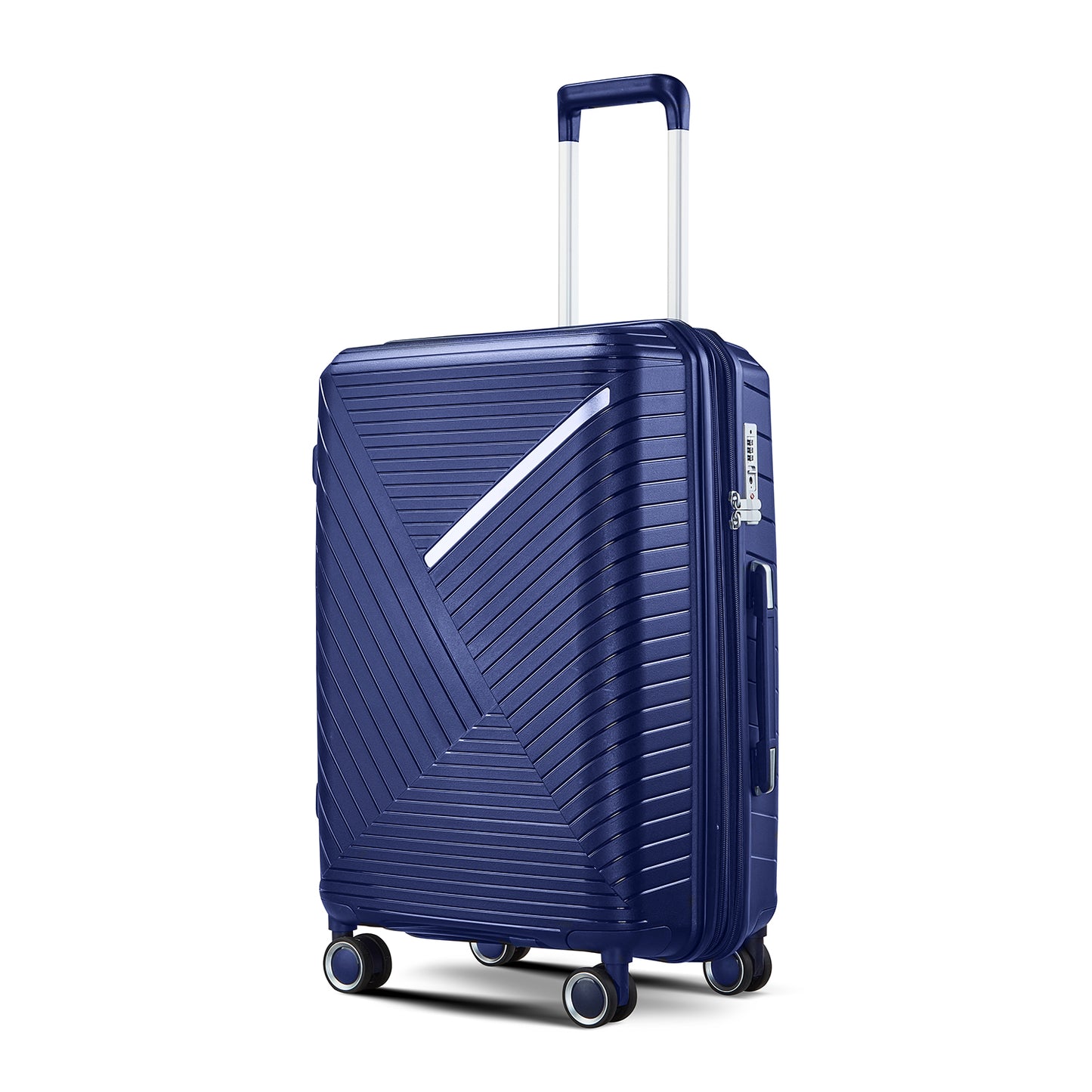 Luggage Sets 4 Piece(14/20/24/28), Expandable Lightweight Suitcase with 4 Double 360 Degrees Mute Spinner Wheels PP Materials Durable TSA Lock Travel Luggage image 12