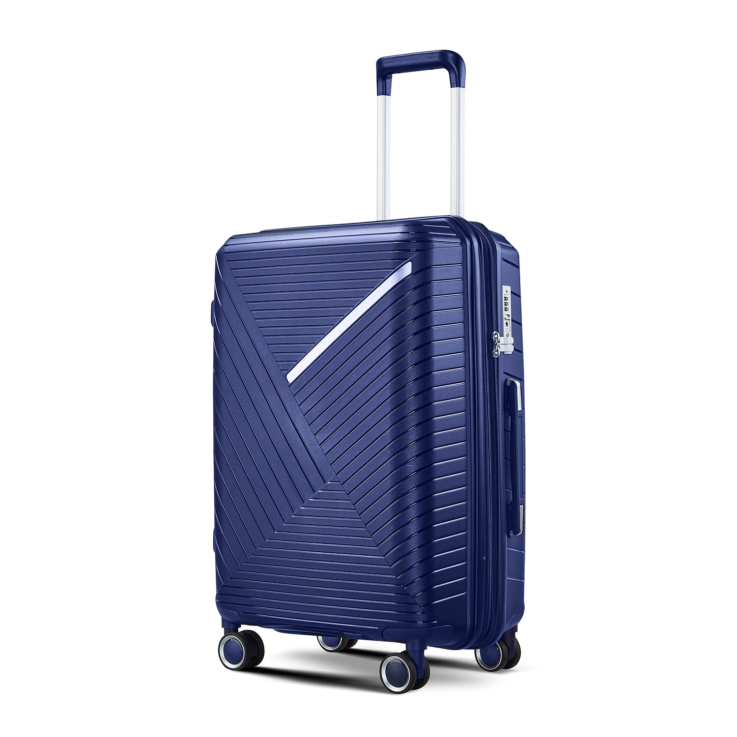 Luggage Sets 4 Piece(14/20/24/28), Expandable Lightweight Suitcase with 4 Double 360 Degrees Mute Spinner Wheels PP Materials Durable TSA Lock Travel Luggage image 12