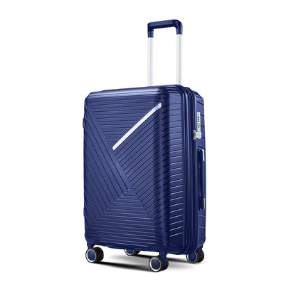 Luggage Sets 4 Piece(14/20/24/28), Expandable Lightweight Suitcase with 4 Double 360 Degrees Mute Spinner Wheels PP Materials Durable TSA Lock Travel Luggage image 12