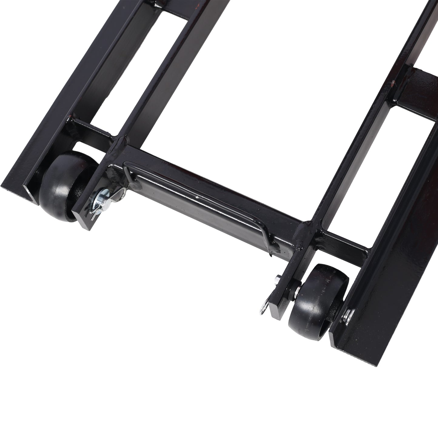 Hydraulic Motorcycle Lift Jack, 1500 LBS Capacity ATV Scissor Lift Jack, Portable Motorcycle Lift Table with 4 Wheels, Hydraulic Foot-Operated Hoist Stand for Motorcycle ATV UTV Powersports image 10