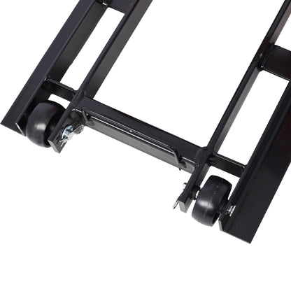 Hydraulic Motorcycle Lift Jack, 1500 LBS Capacity ATV Scissor Lift Jack, Portable Motorcycle Lift Table with 4 Wheels, Hydraulic Foot-Operated Hoist Stand for Motorcycle ATV UTV Powersports image 10