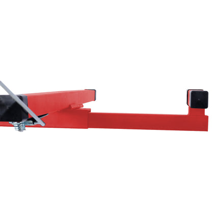 Drywall Lift Panel 11' Lift Drywall Panel Hoist Jack Lifter, RED+BLACK image 12